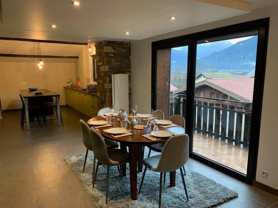 Duplex 3 Chambres Vue Mont-Blanc Domancy Екстер'єр фото