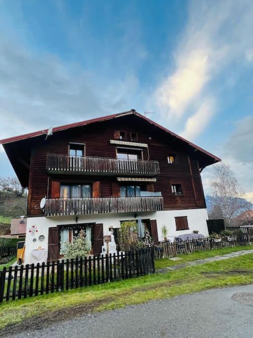 Duplex 3 Chambres Vue Mont-Blanc Domancy Екстер'єр фото